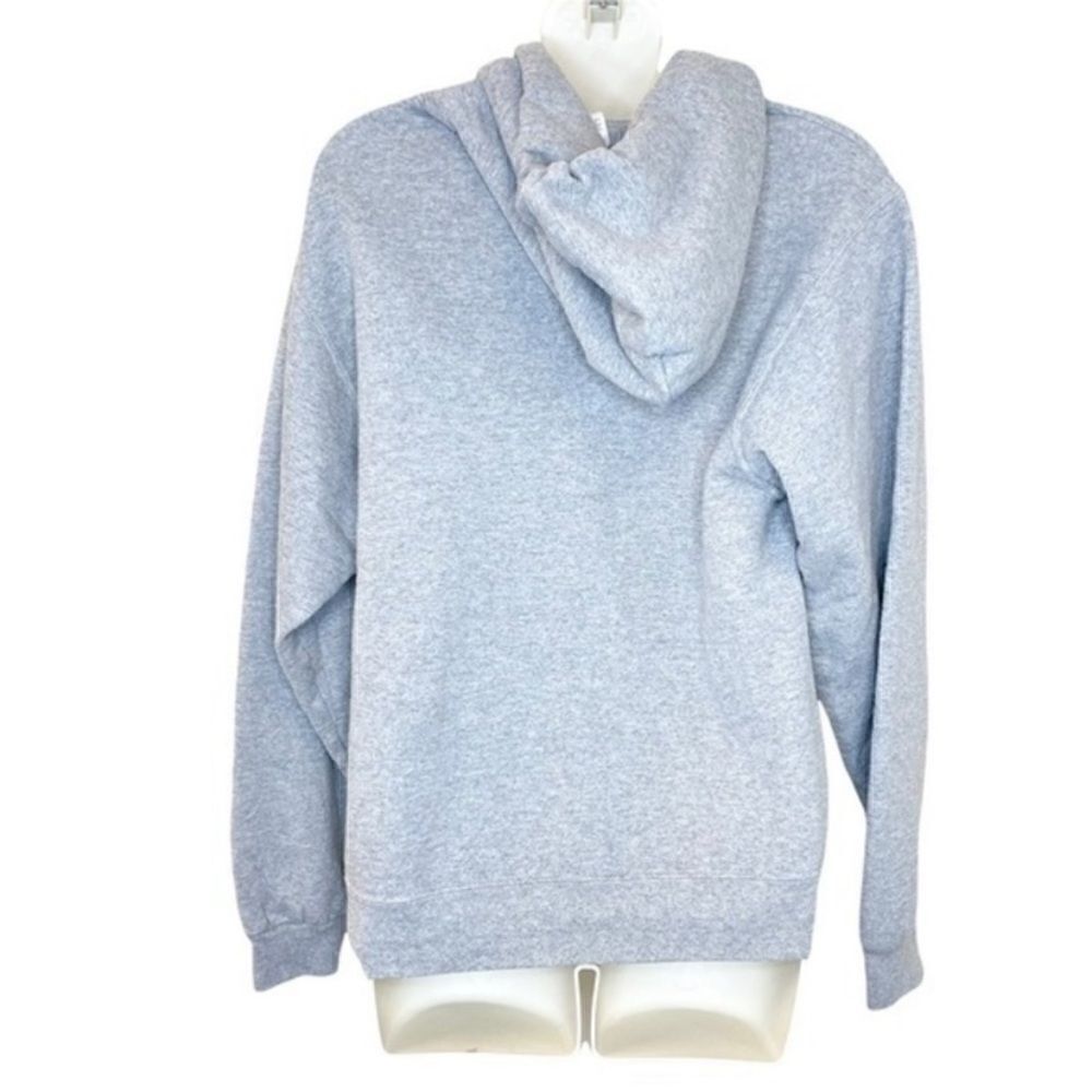 Jerzees Gray “Crazy Jeep Lady” Hooded Sweatshirt, size smal - Picture 2 of 4